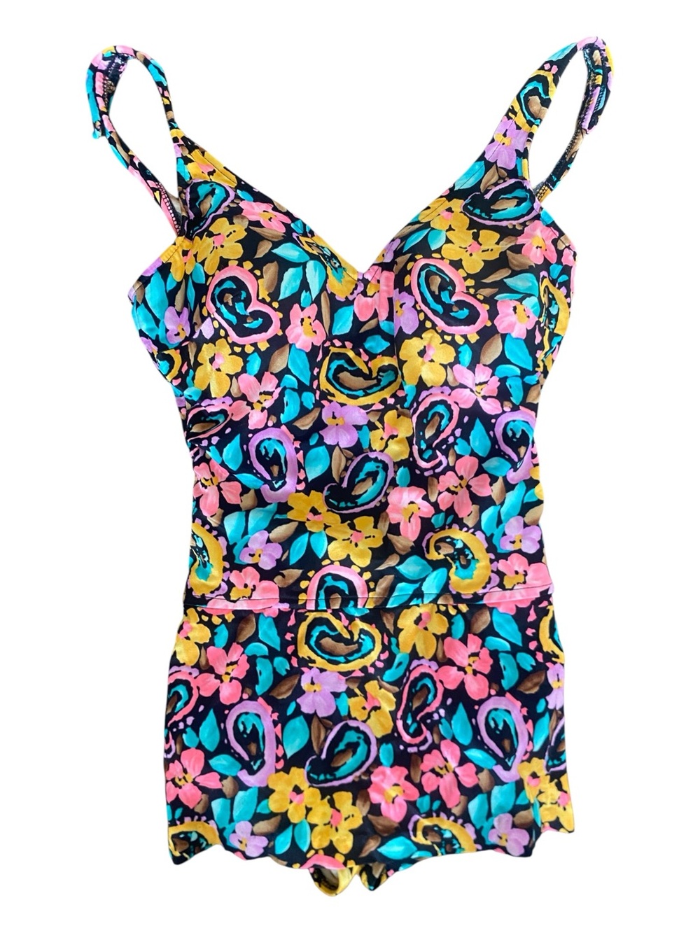 Roxanne Womens Vintage One Piece Swimsuit Bathingsuit